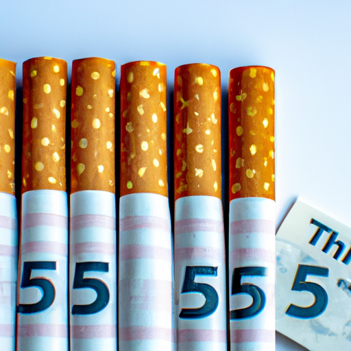 price of cigarettes uk